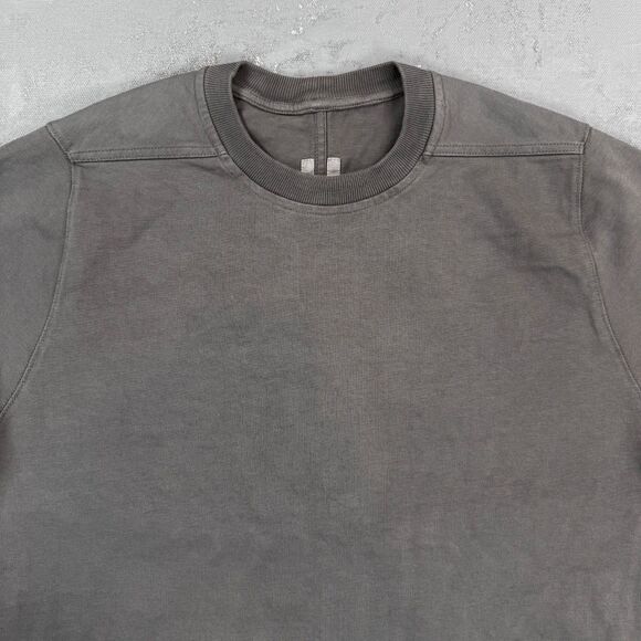 Rick Owens Mastodon F/W 2016 Heavyweight Long Sleeve T-Shirt in Dark Dust XS - Picture 2 of 5